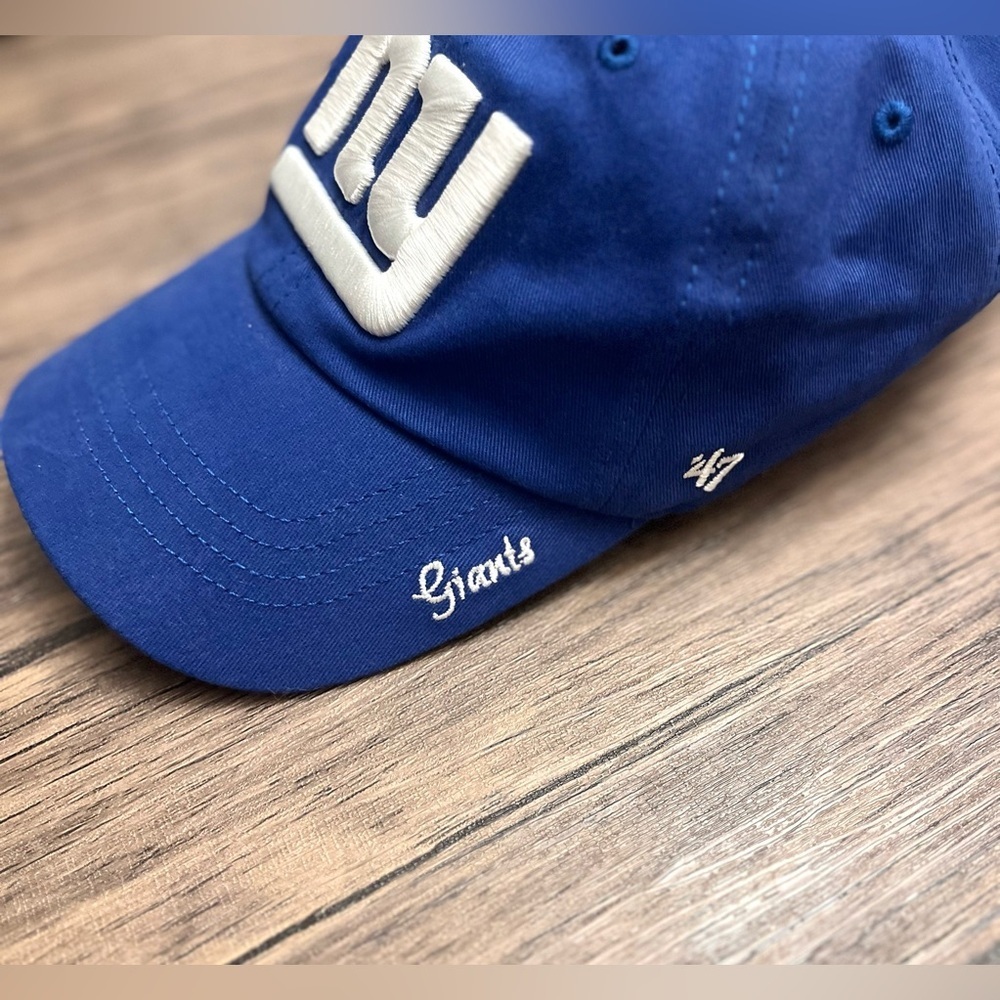 ‘47 New York Giants Clean Up Adjustable Hat NWOT - Picture 3 of 5